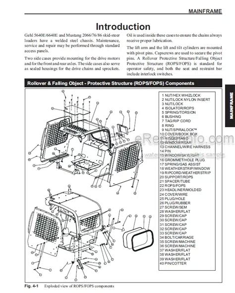 gehl 6640e skid steer for sale|gehl 6640 service manual.